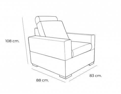SILLÓN RELAX MOD. BUDAPEST SOFASS®