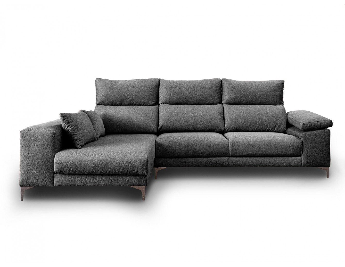 Chaiselongue extraíble con respaldos reclinables mod. Kiev. Sofás  Chaiselongue online.