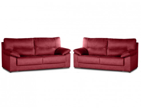 CONJUNTO SOFÁS 3 + 2 PLAZAS MOD....