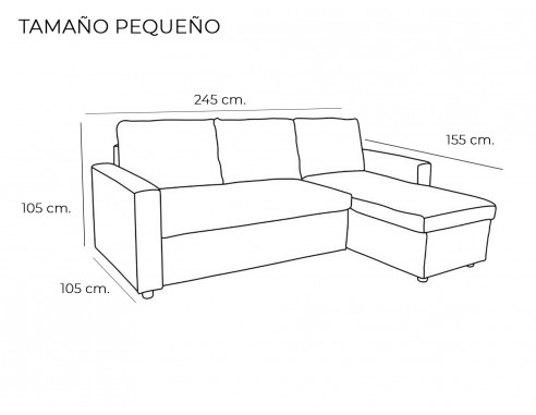 CHAISELONGUE MODELO MÚNICH SOFASS®