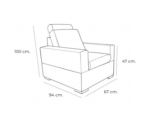 SILLÓN FIJO MOD. SUMATRA SILLÓN FIJO MOD. SUMATRA