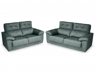 CONJUNTO SOFÁS 3 + 2 PLAZAS...