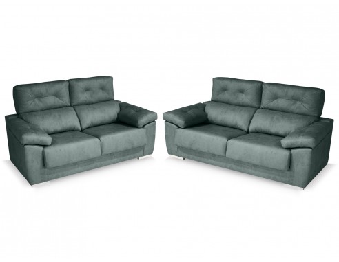 CONJUNTO SOFÁS 3 + 2 PLAZAS...