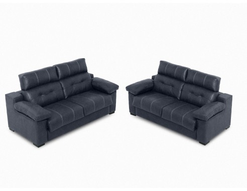 CONJUNTO DE SOFÁS 3+2 MOD. DEHESA...