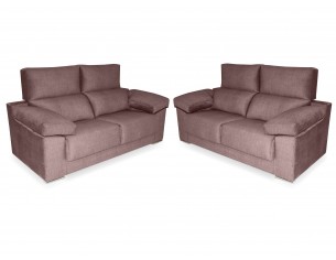 CONJUNTO SOFÁS 2 + 3 PLAZAS...