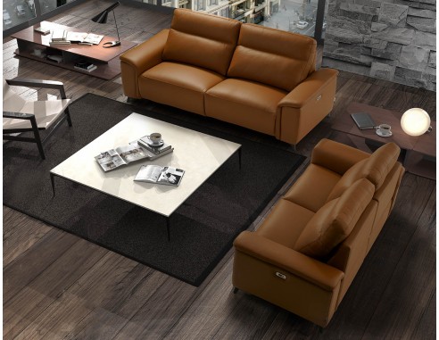 SOFÁ EN PIEL AUTÉNTICA O TELA CON...