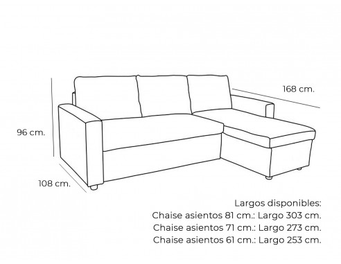SOFÁ 2 PLAZAS, 3 PLAZAS Ó...
