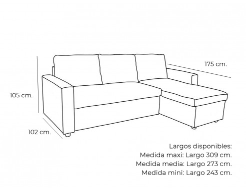 SOFÁ DE DISEÑO MODERNO CON DOS...