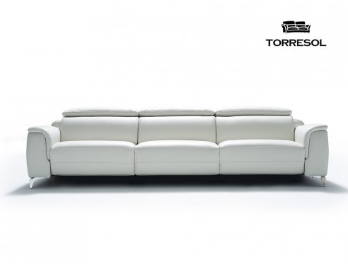 SOFÁ DE DISEÑO EN PIEL NATURAL O TELA...