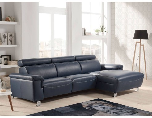 SOFÁ DE DISEÑO ELEGANTE EN PIEL... SOFÁ DE DISEÑO ELEGANTE EN PIEL...