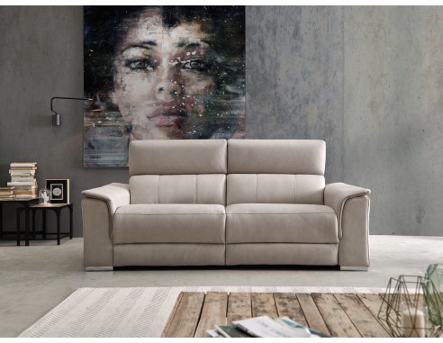 SOFÁ DOS PLAZAS 160 CM. FIJO MODELO...