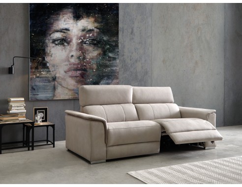 SOFÁ DOS PLAZAS 160 CM. FIJO MODELO...