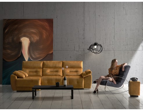 SOFÁ VERSÁTIL FIJO DE 184 CM. MODELO... SOFÁ VERSÁTIL FIJO DE 184 CM. MODELO...