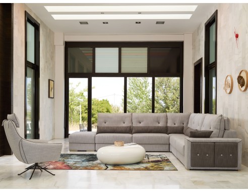 CHAISELONGUE DESLIZANTE ELÉCTRICO CON...