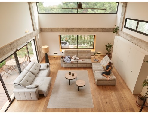 SOFA DESLIZANTE POR MÓDULOS YANAY|...