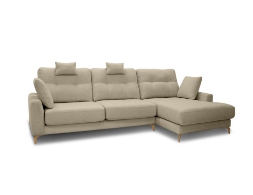 CHAISELONGUE CON PATAS ALTAS DE...