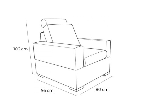 SILLÓN RÉLAX MODELO BLAKE SOFASS®