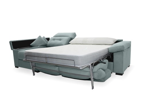 CHAISELONGUE CON CAMA ESTILO ITALIANO...