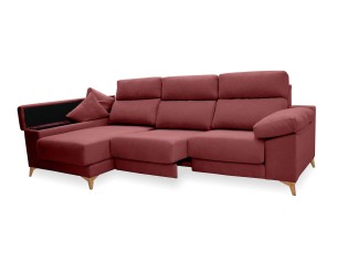 CHAISELONGUE CON PATAS DE... 2