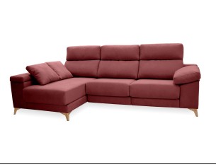 CHAISELONGUE CON PATAS DE...
