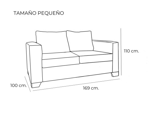 SOFA CAMA CON SISTEMA ITALIANO MOD....