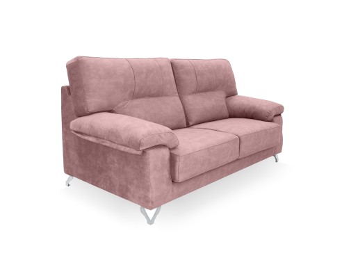 SOFÁ 2 PLAZAS CON PATAS METÁLICAS...