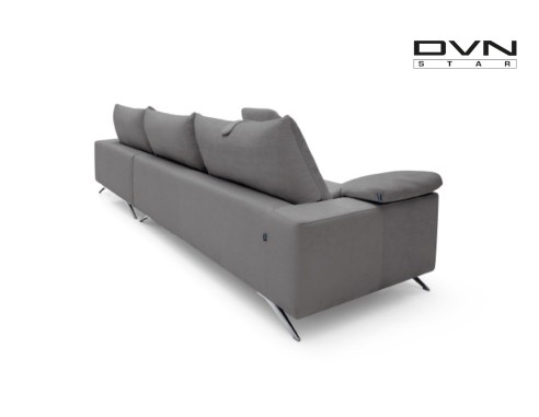 SOFÁ CHAISELONGUE PATAS METÁLICAS...