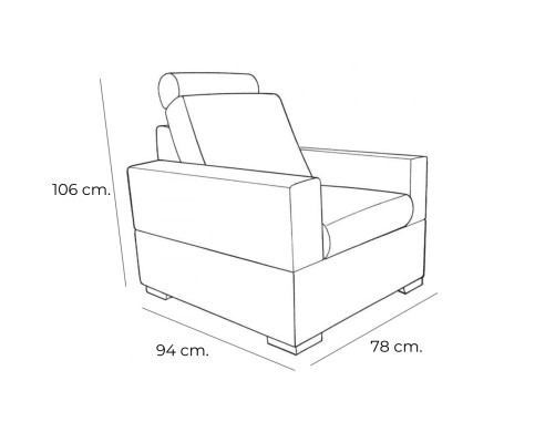 SILLÓN POWER LIFT MOD. LEFER SOFASS®...