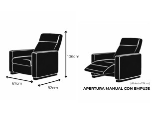 SILLÓN RELAX MANUAL MOD.... 2