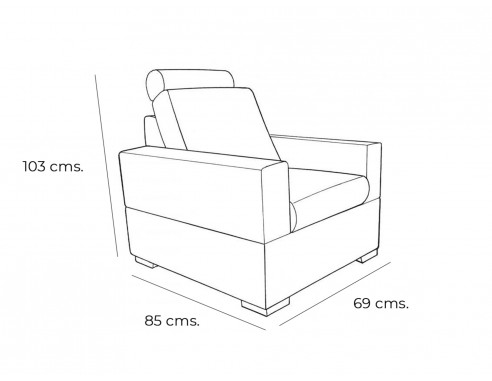 SILLÓN RELAX DE DISEÑO MOAÑA SOFASS®