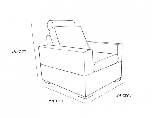 SILLÓN RELAX MODELO AROSA SOFASS®