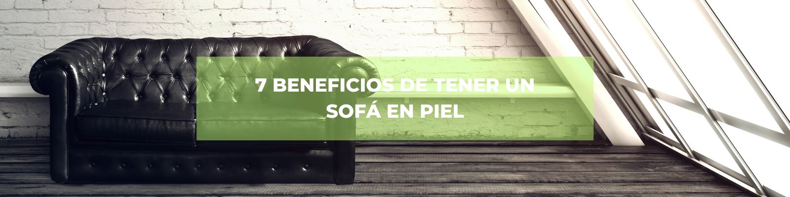 Los 7 beneficios de tener un sofá de piel en Málaga