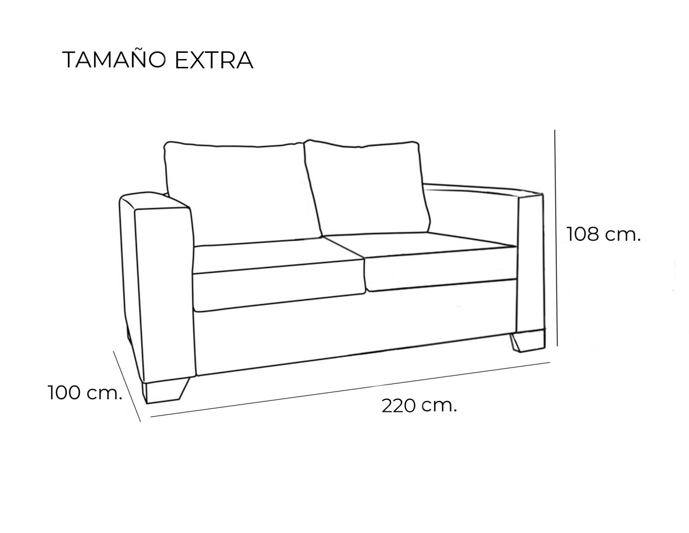 Sof&aacute; cama con sistema italiano en oferta modelo Portland de Sofass&reg; en C&oacute;rdoba