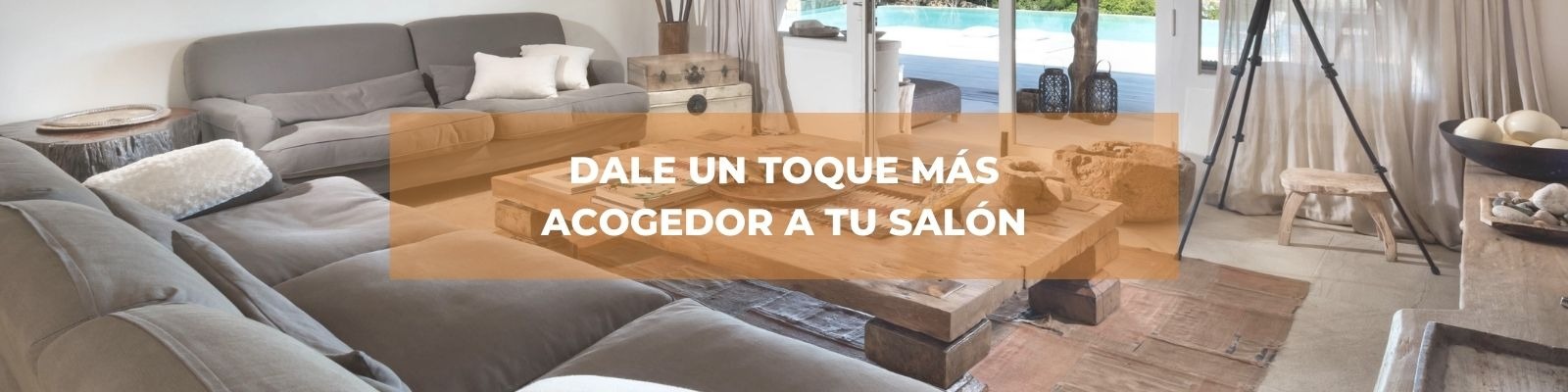 Dale un toque más acogedor a tu salón